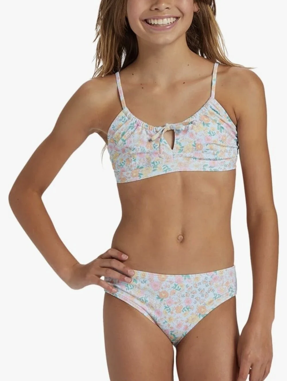 BILLABONG NEW Girls In My Dreams Coco Bralette Bikini Swimsuit